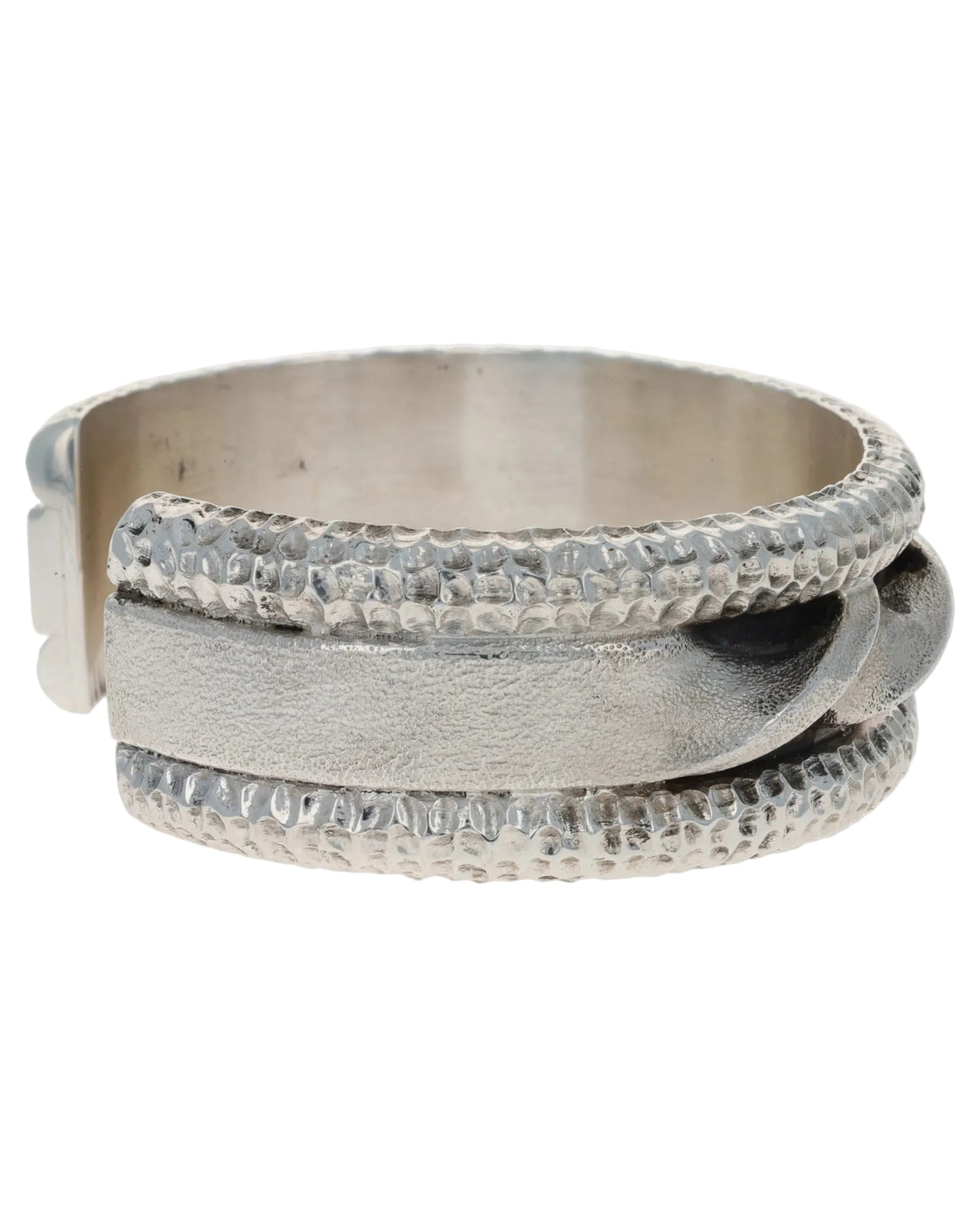 Solid Sterling Silver Twist Braclet