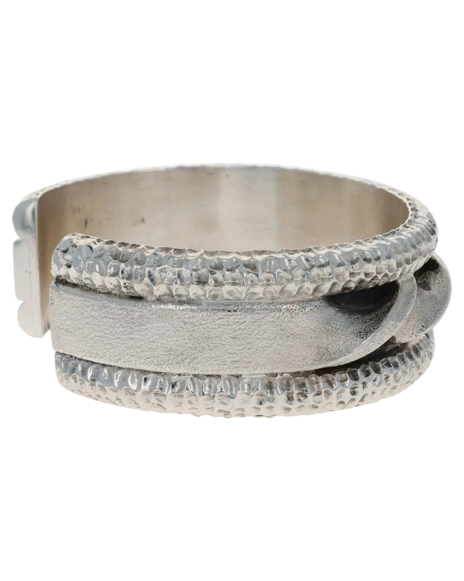 Solid Sterling Silver Twist Braclet