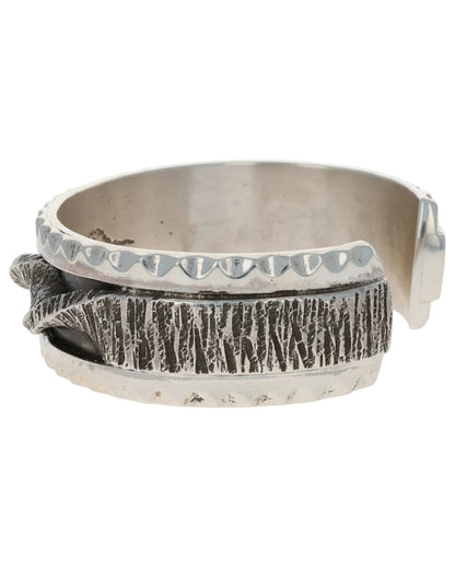 Solid Sterling Silver Twist Bracelet