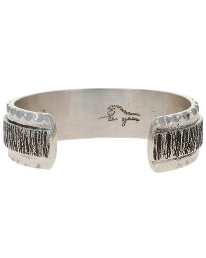 Solid Sterling Silver Twist Bracelet