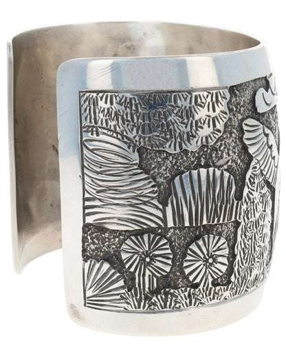 Solid Sterling Silver Hummingbird Bracelet