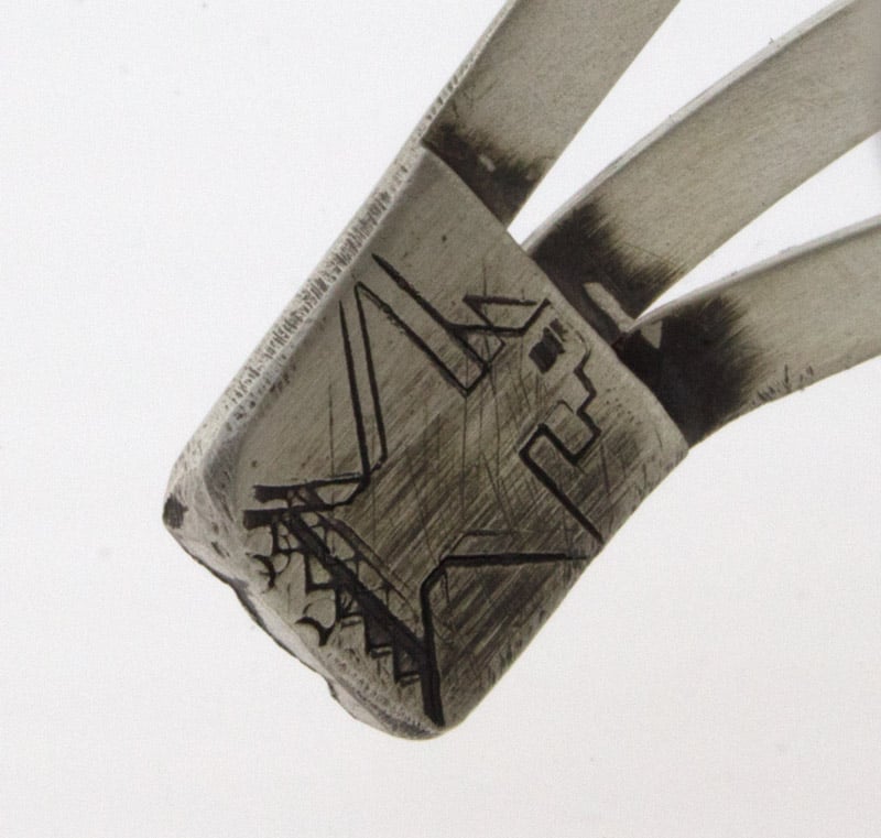 Bracelet en cluster de nuggets turquoise "Mousse de Mer" de la Belle au Bois Dormant Naturelle