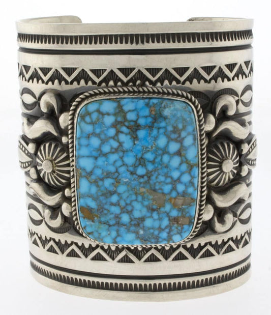 Bracciale in Turchese Kingman Birdseye Naturale