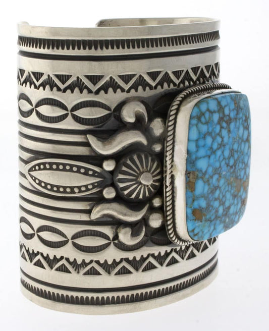 Bracciale in Turchese Kingman Birdseye Naturale