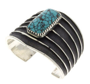 Tufa-Gussarmband mit hochwertigem Cloud Mountain Türkis