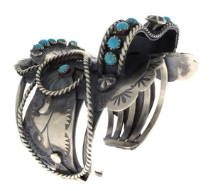 Kingman-Turquoise-Sattelarmband
