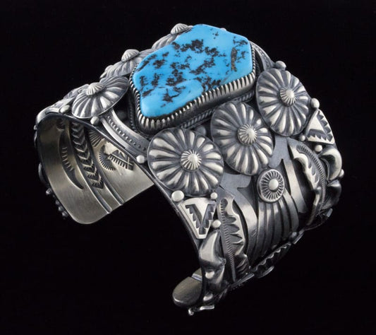 Bracciale in Turchese Sleeping Beauty Naturale a Forma Libera