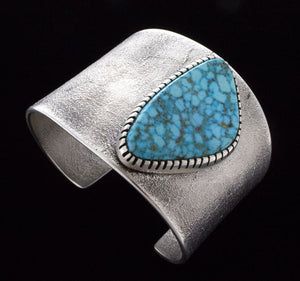 Tufa-Guss Armband aus natürlichem Kingman-Turquoise