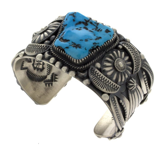 Bracciale in Turchese Sleeping Beauty Naturale a Forma Libera