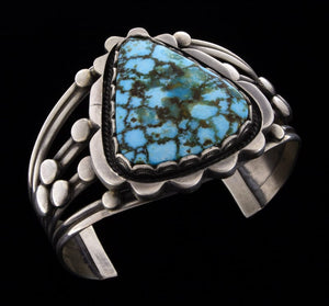 Bracelet en turquoise Water Web Kingman naturel de haute qualité