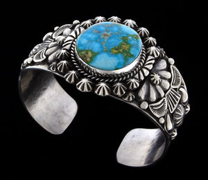 Bracciale in Turchese Naturale Sonoran Gold