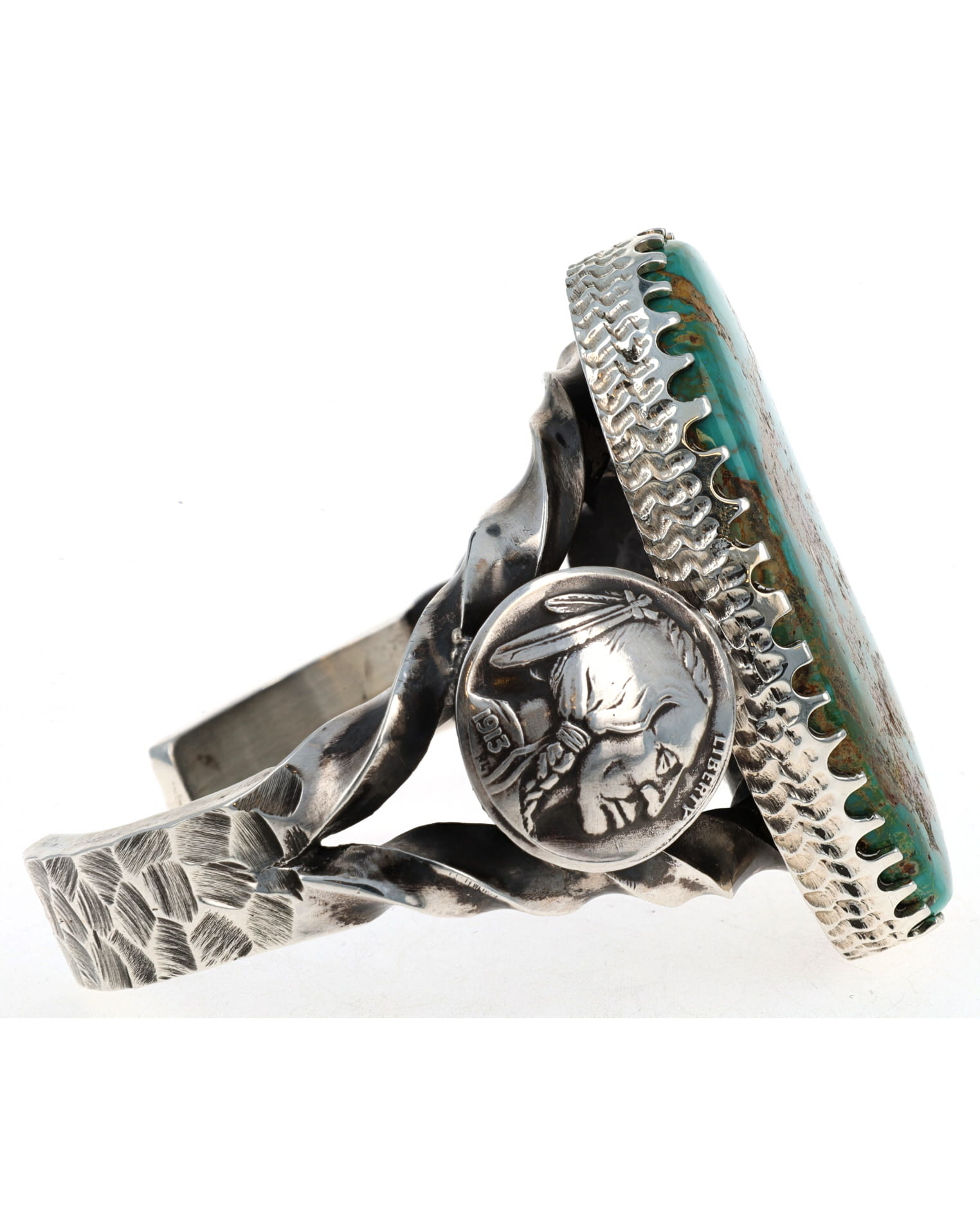 High Grade Natural Fox Turquoise Bracelet - $12,549 - STB#1883