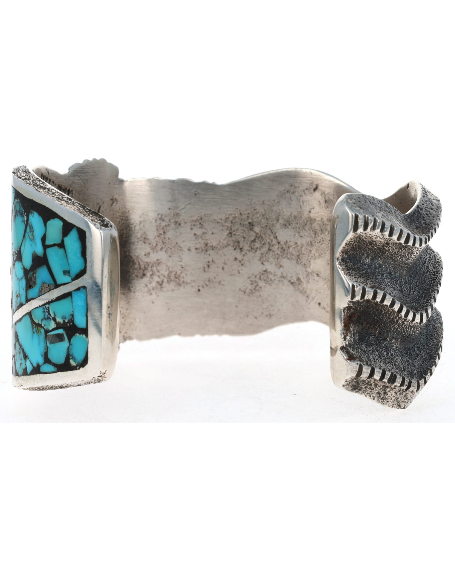 t*o様 John Hornbeck ヒシビーズ　ターコイズ　tufa cast Tufa Cast Yei Bi Chei Bracelet - $1,525 - STB#1888 - SilverTQ