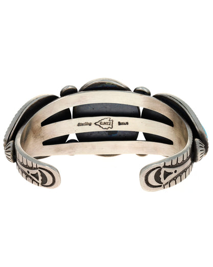 Natural Sleeping Beauty Turquoise Row Bracelet