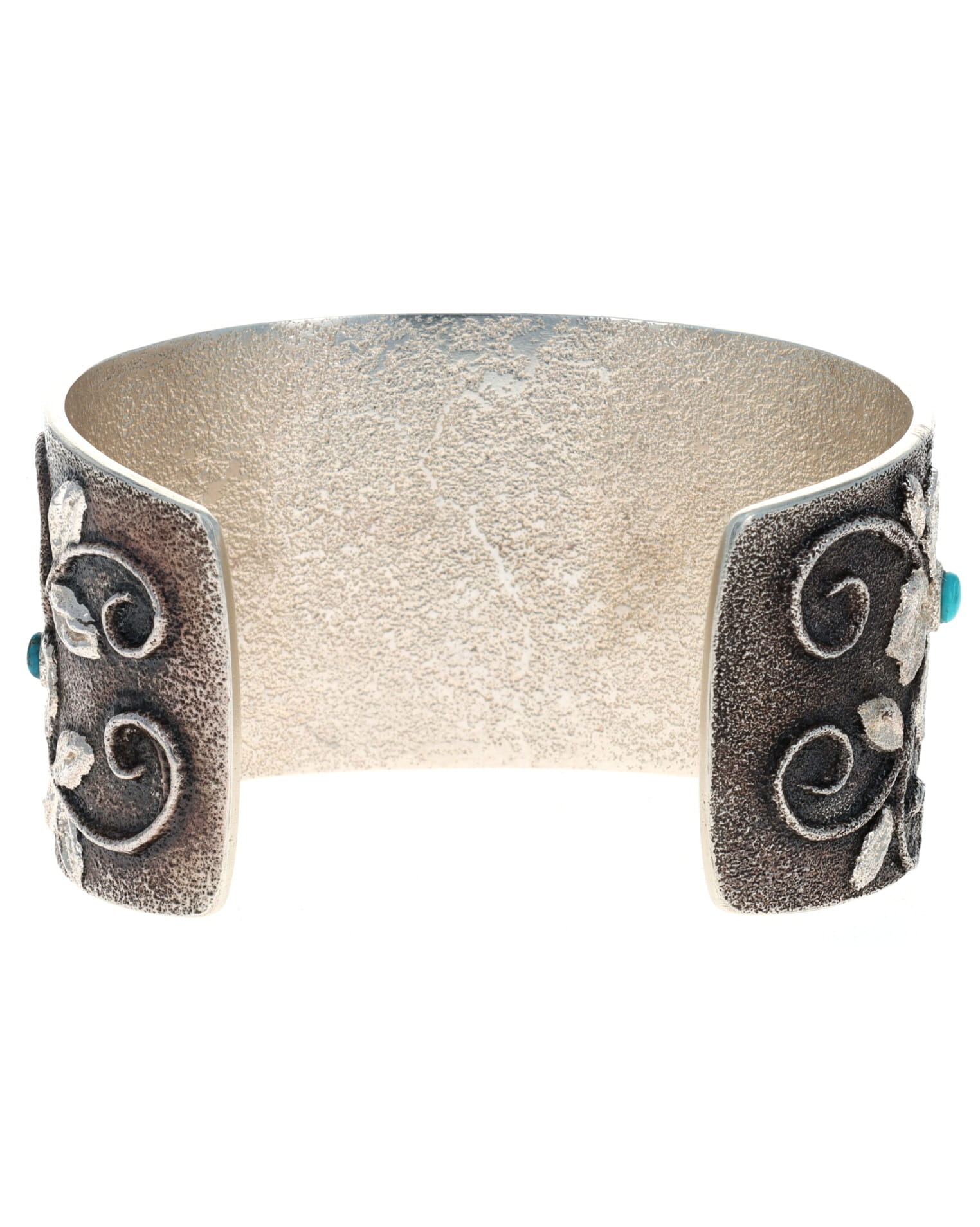 Bracelet naturel en turquoise Lone Mountain à 3 fleurs