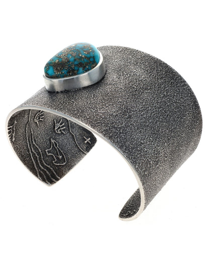 High Grade Natural Morenci Turquoise Bracelet