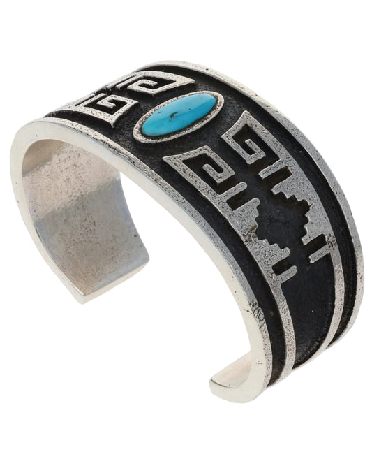 Natural Morenci Turquoise Bracelet