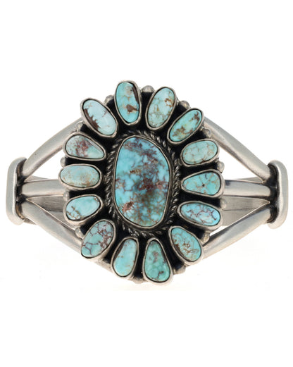 Natural Dry Creek Turquoise Cluster Bracelet