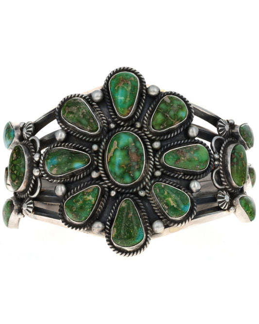 Sonoran Gold Turquoise Cluster Bracelet