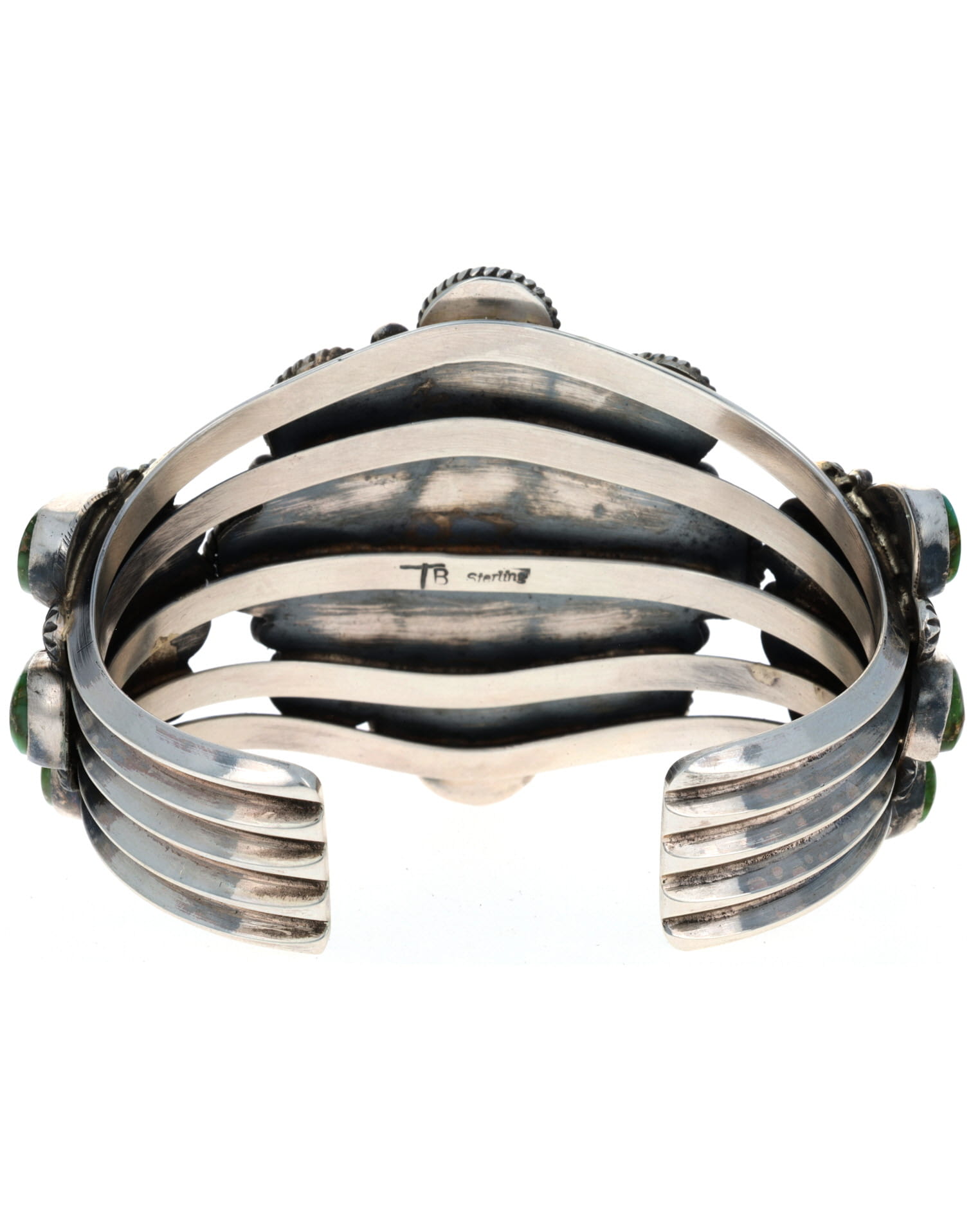 Sonoran Gold Turquoise Cluster Bracelet