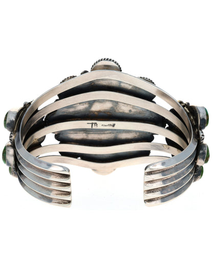 Sonoran Gold Turquoise Cluster Bracelet