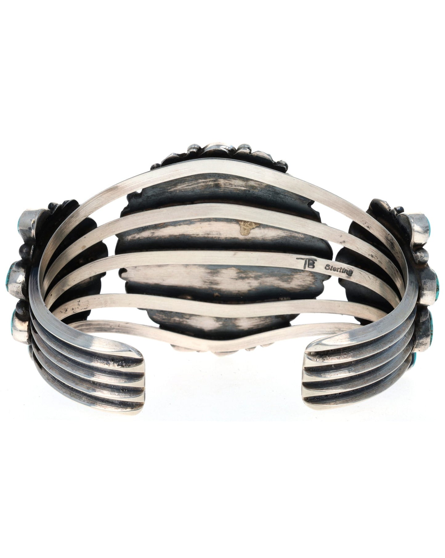 Natural Nevada Turquoise Cluster Bracelet