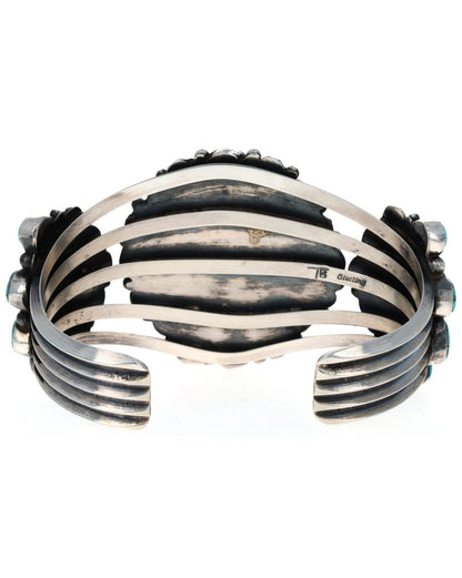 Natural Nevada Turquoise Cluster Bracelet