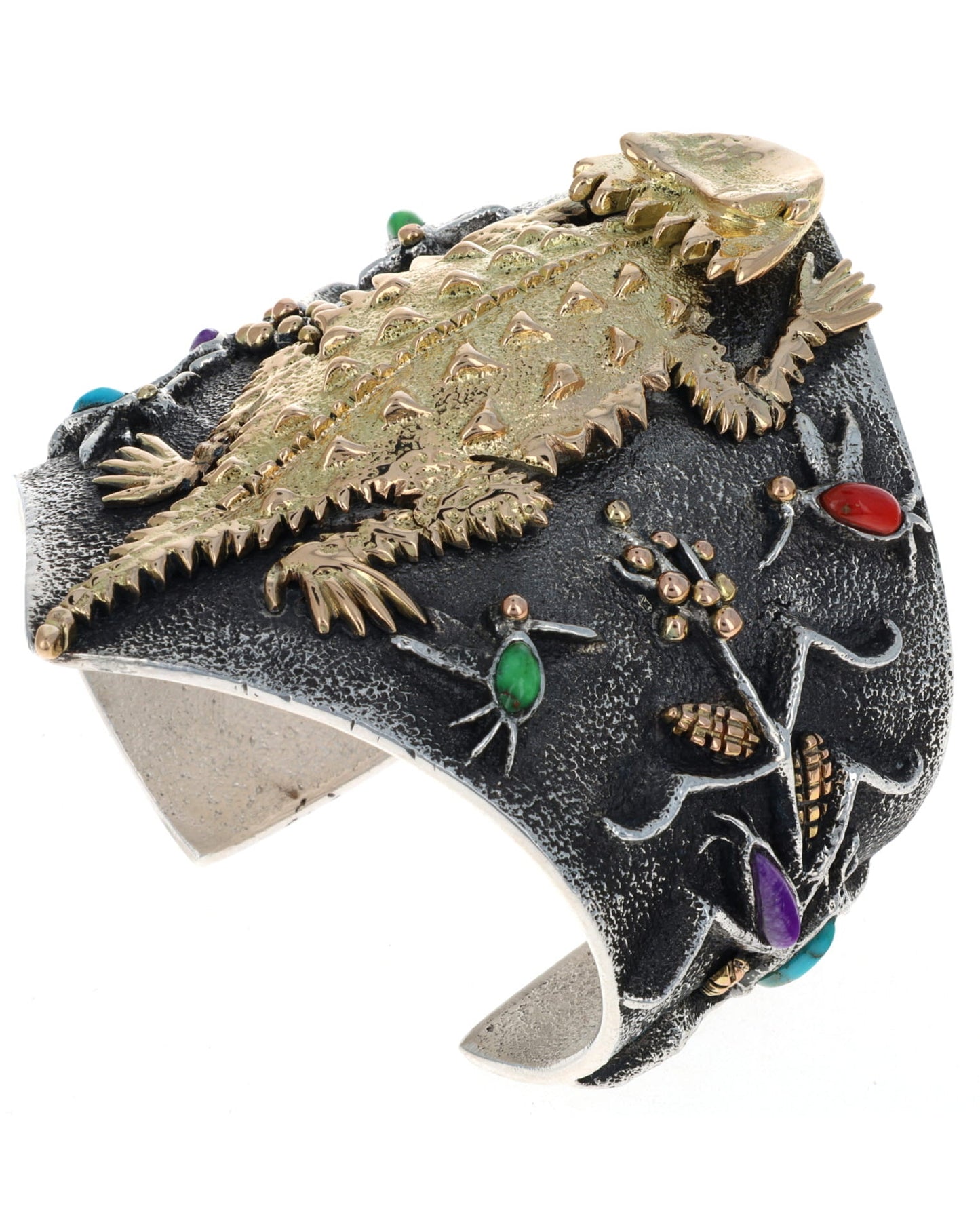 18K Gold Horny Toad Bracelet