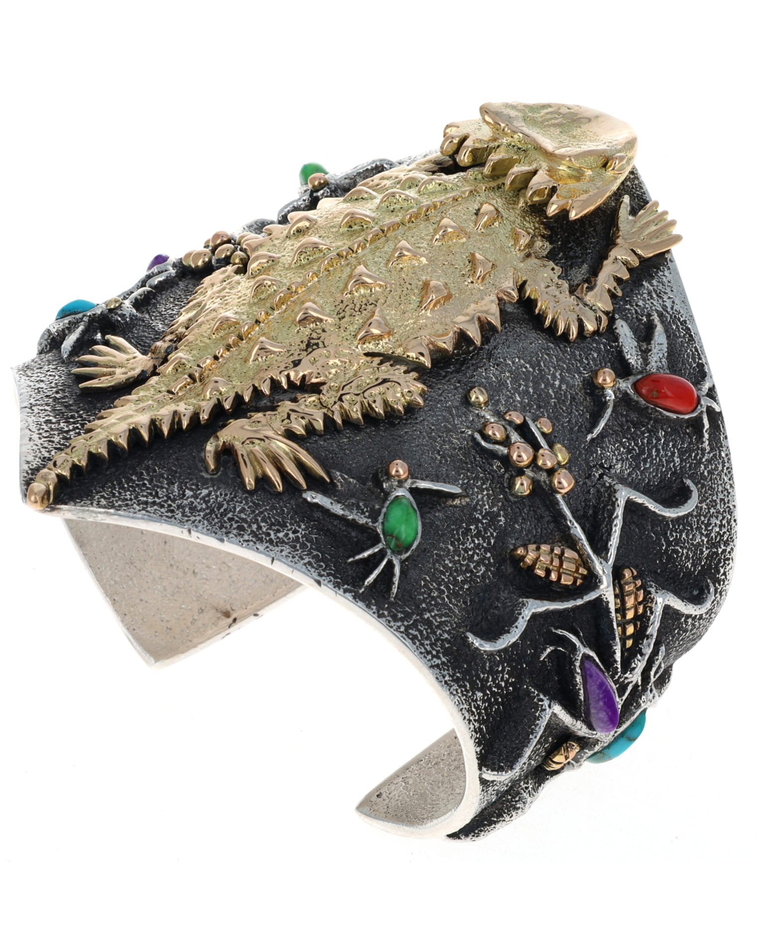 18K Gold Horny Toad Bracelet