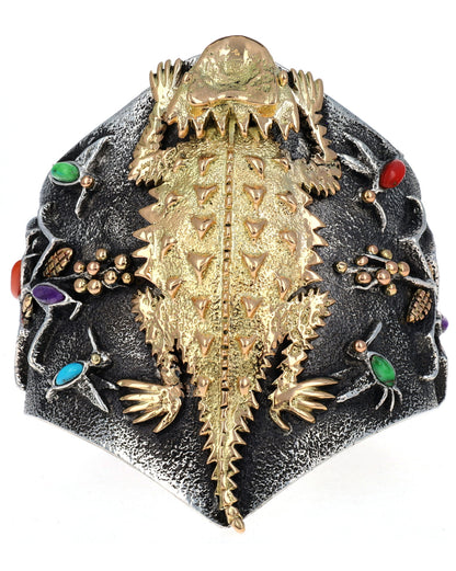 18K Gold Horny Toad Bracelet