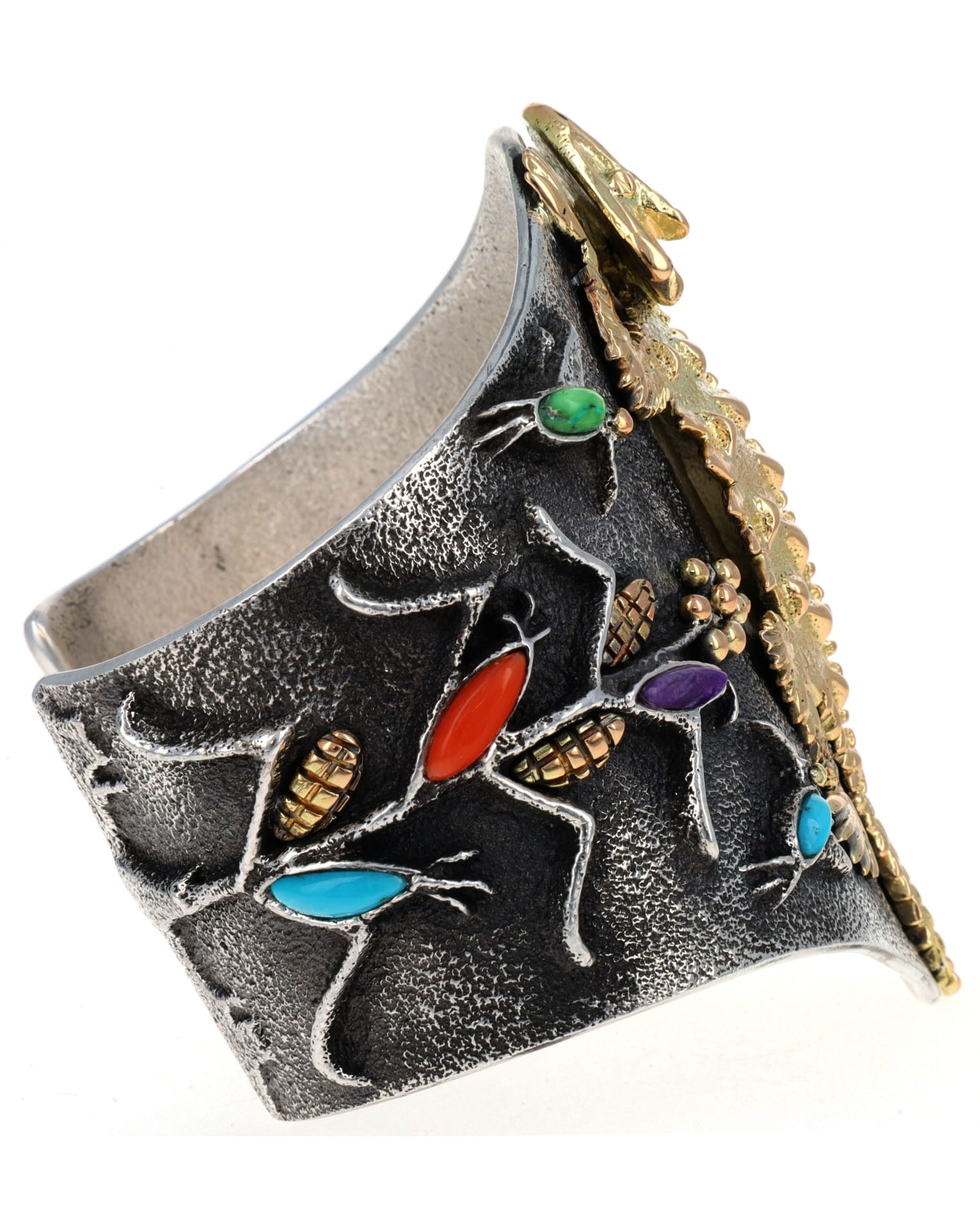 18K Gold Horny Toad Bracelet