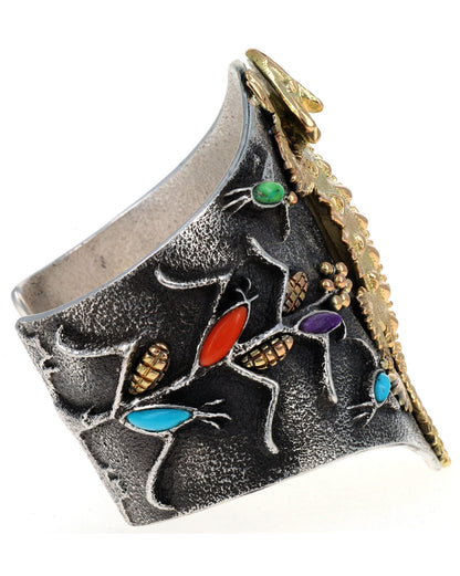 18K Gold Horny Toad Bracelet