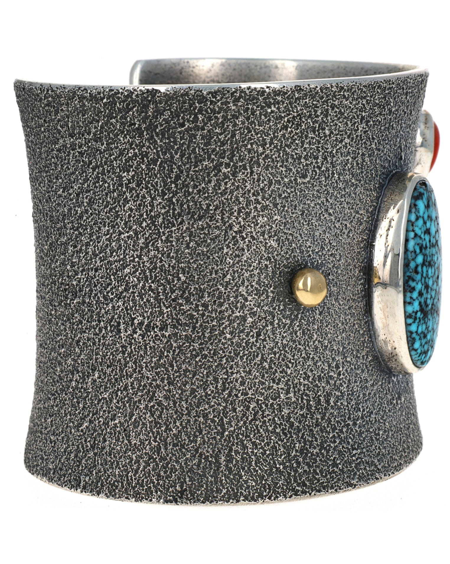 Natural Kingman Web Turquoise Bracelet