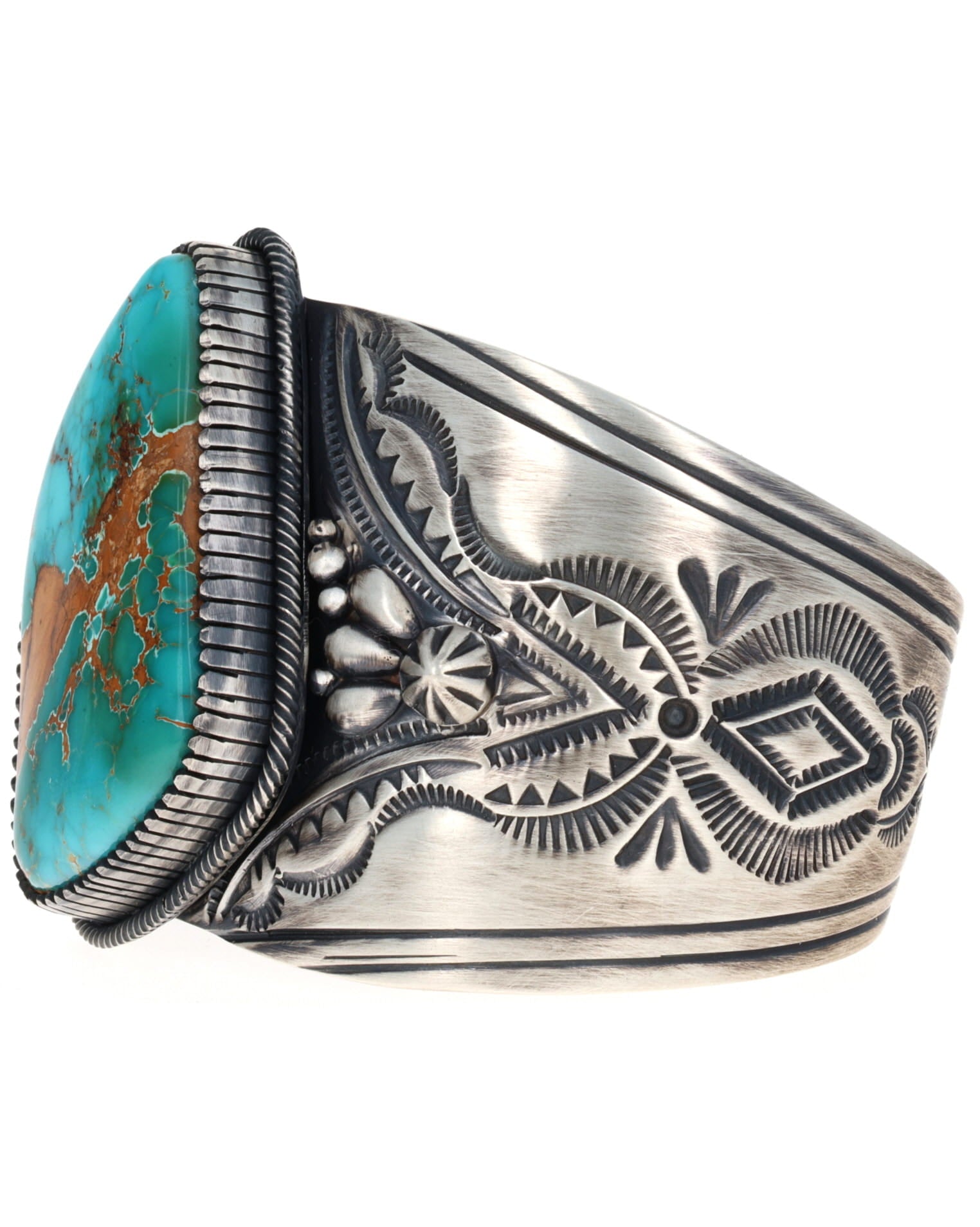 High Grade Natural Blue Royston Turquoise Bracelet