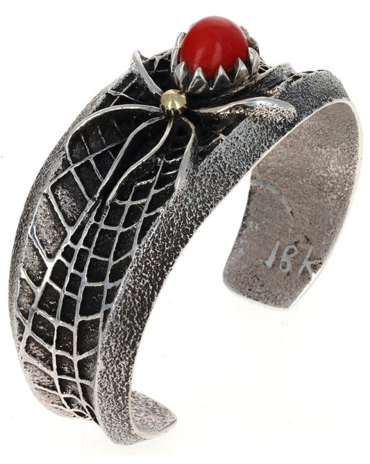 Spider On Web Bracelet