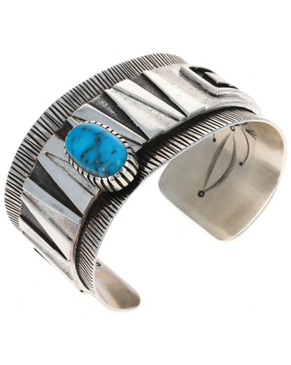 Natural Morenci Turquoise Bracelet