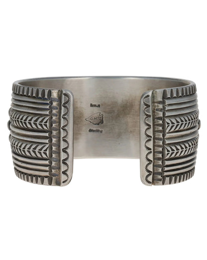 Natural Kingman Turquoise 5-Stone Row Bracelet