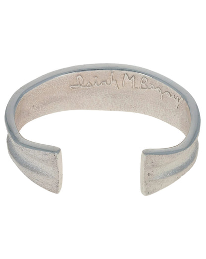 Natural Mediterranean Coral Cobblestone Inlay Bracelet