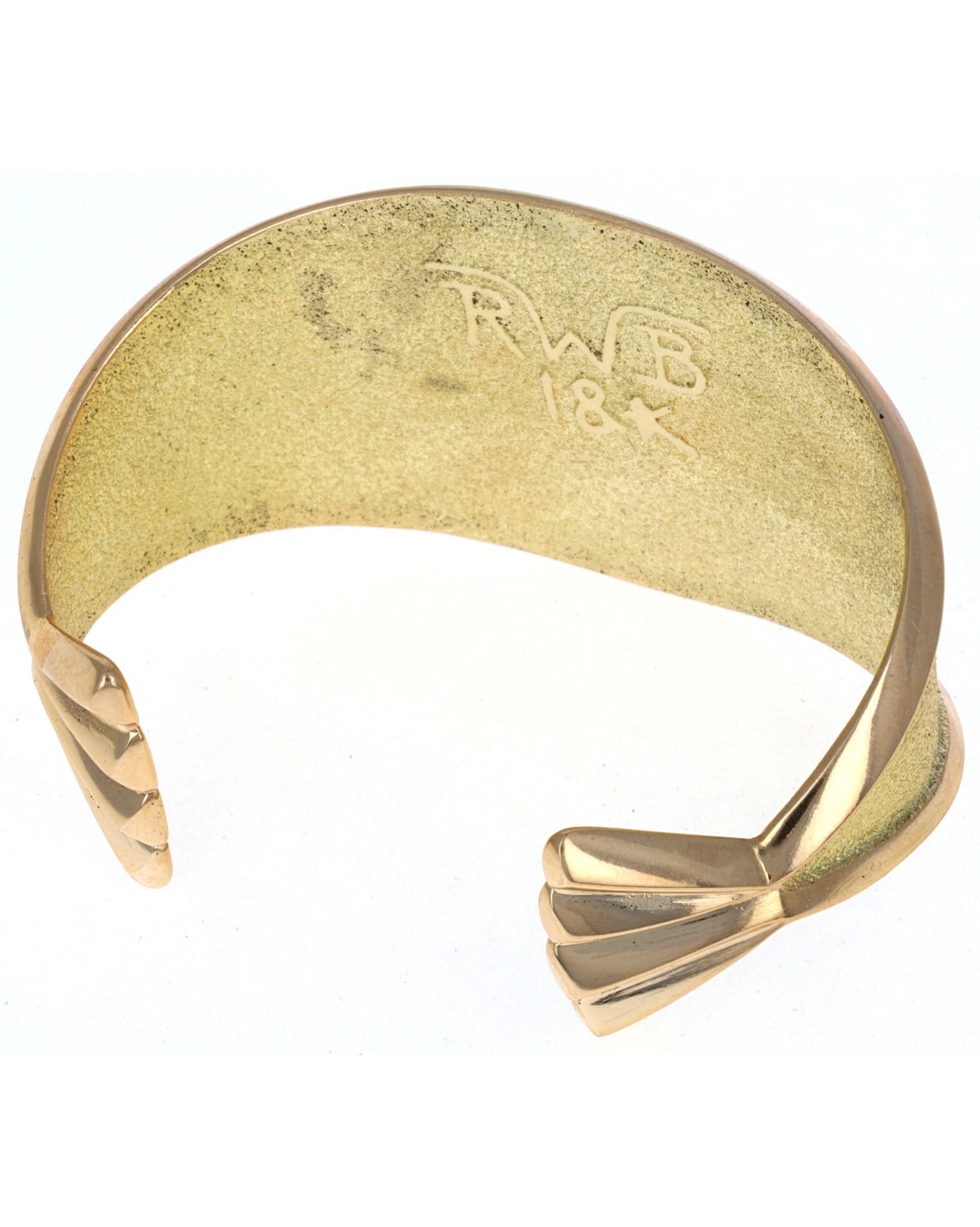 18K Gold Bracelet With High Grade Natural Carico Lake Turquoise