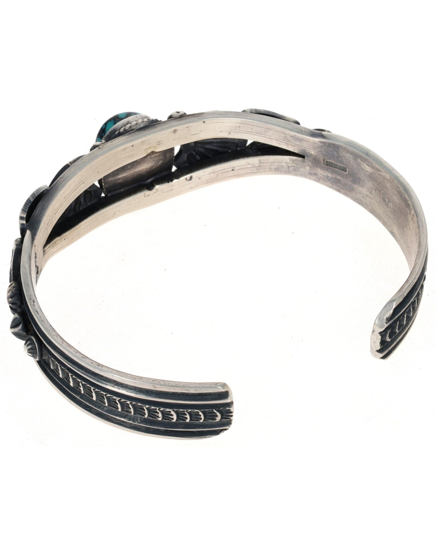Natural Cloud Mountain Turquoise Bracelet