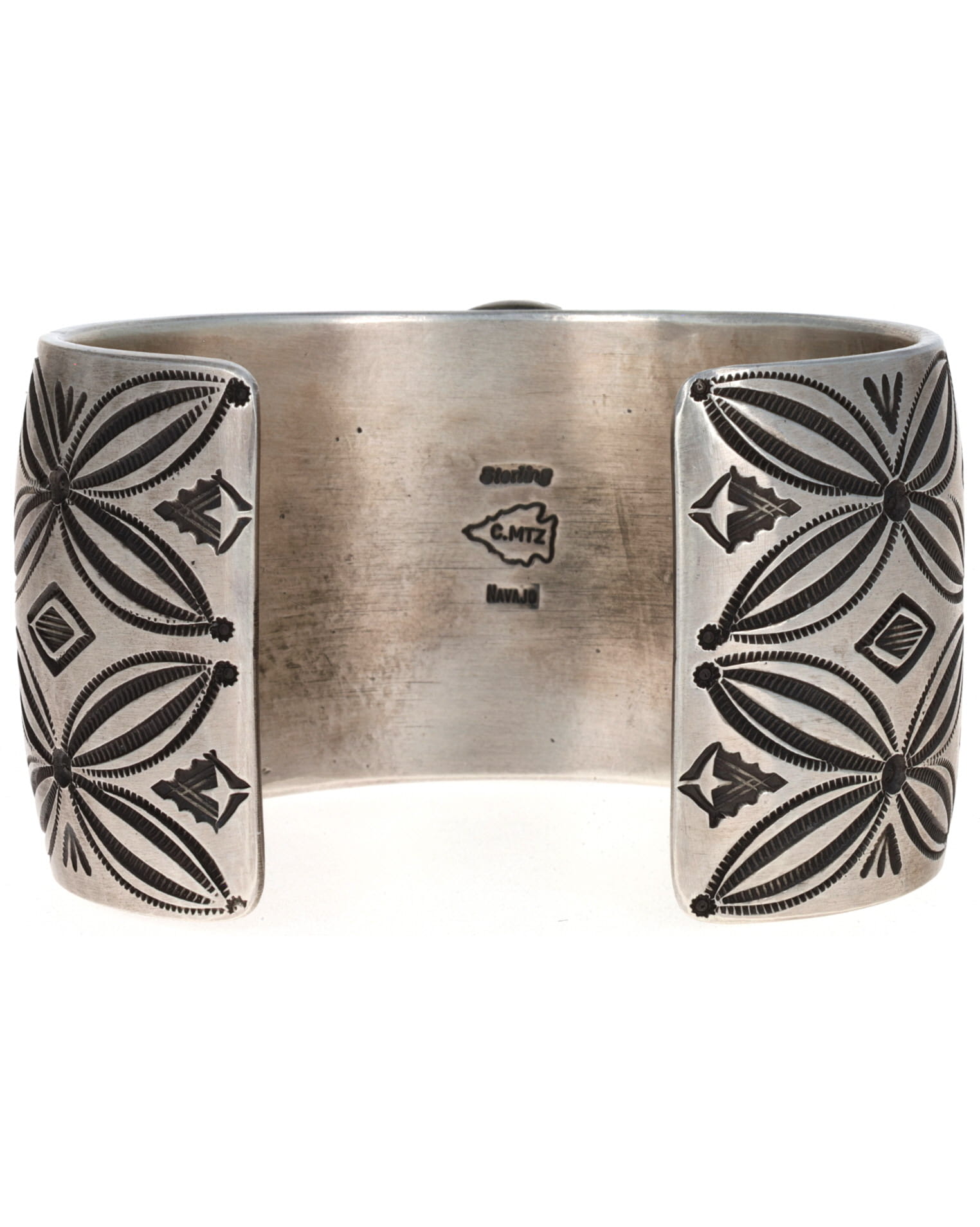 Natural Kingman Water Web Turquoise Bracelet