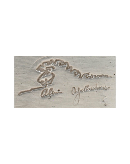 Heavy Twist Bracelet With Multi-Color Raised Cobblestone Inlay