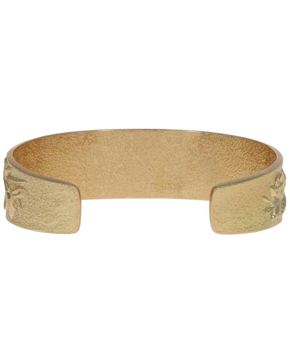 18K Gold Four Flower Row Bracelet