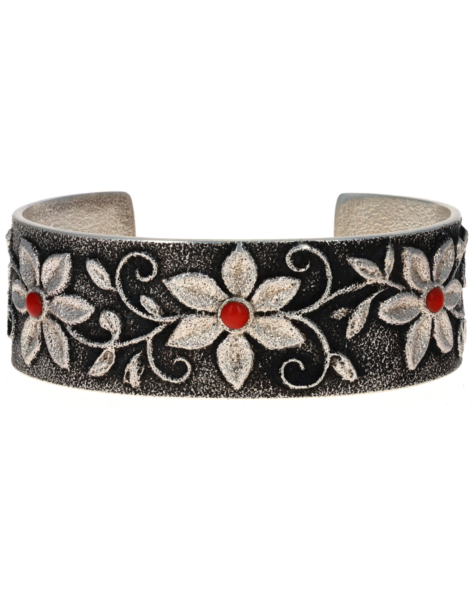 3-Flower Row Bracelet
