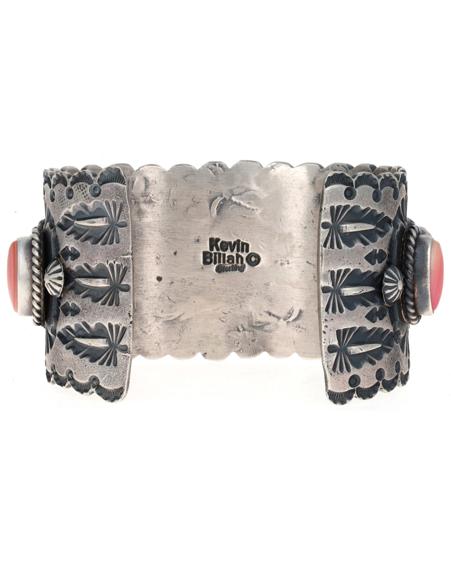 Pink Conch Shell Row Bracelet