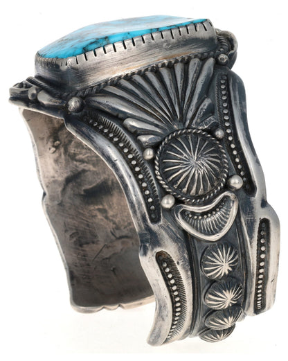 High Grade Natural Free-Form Kingman Turquoise Bracelet