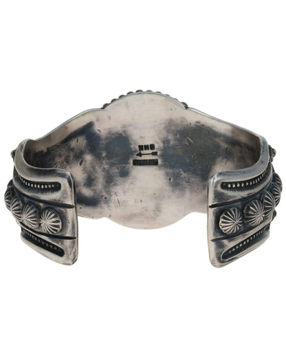 High Grade Natural Birdseye Kingman Turquoise Bracelet