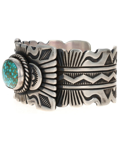 Natural Birdseye Kingman Turquoise Bracelet