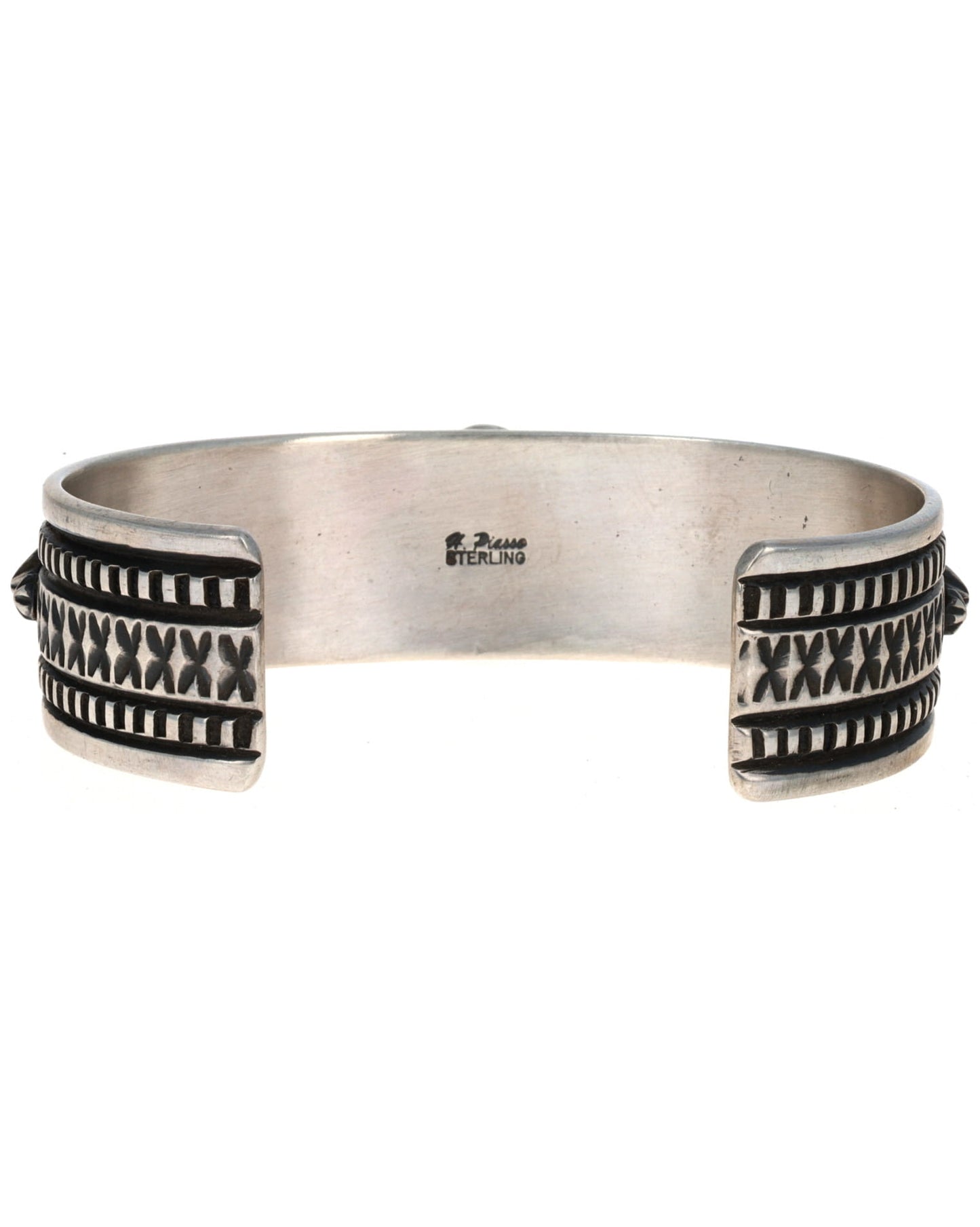 Natural Dry Creek Turquoise 5-Stone Row Bracelet