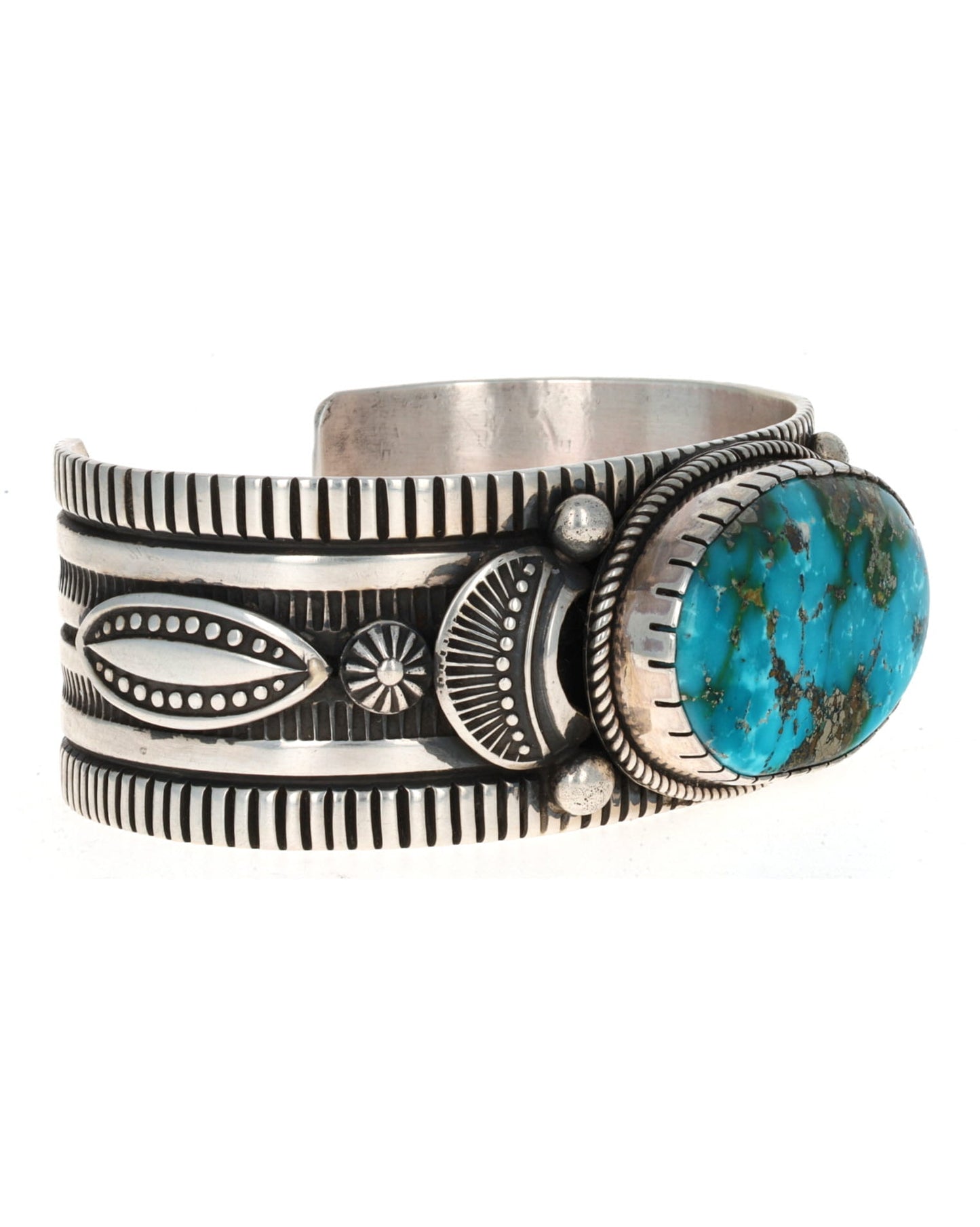 Natural Sonoran Rose Turquoise Bracelet